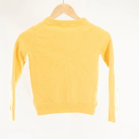 Aritzia Tna Keely 100% Cashmere Sweater  Sun Valley Yellow | XXS - Picture 5 of 7